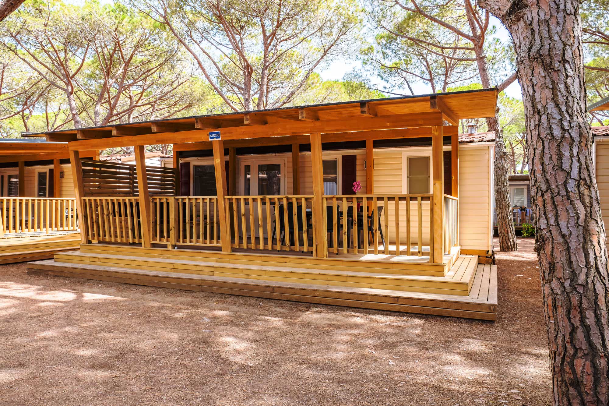 orbetello family camping village chalet esterno